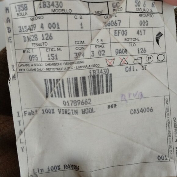 Ermenegildo Zegna Cloth High Performance Blazer Size 40R Brown Checks Old Money - Picture 5 of 14